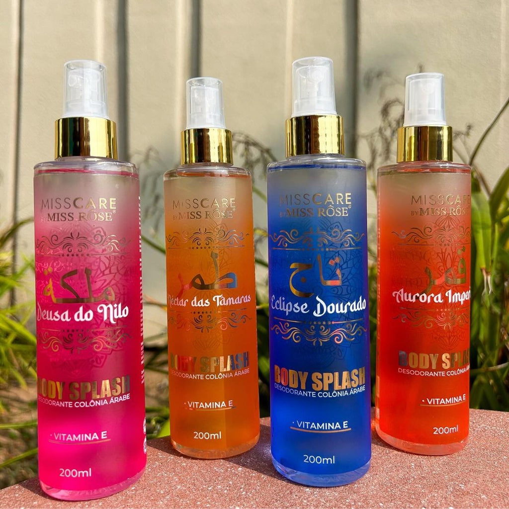 Body Splash Àrabe Colônia Miss Rôse