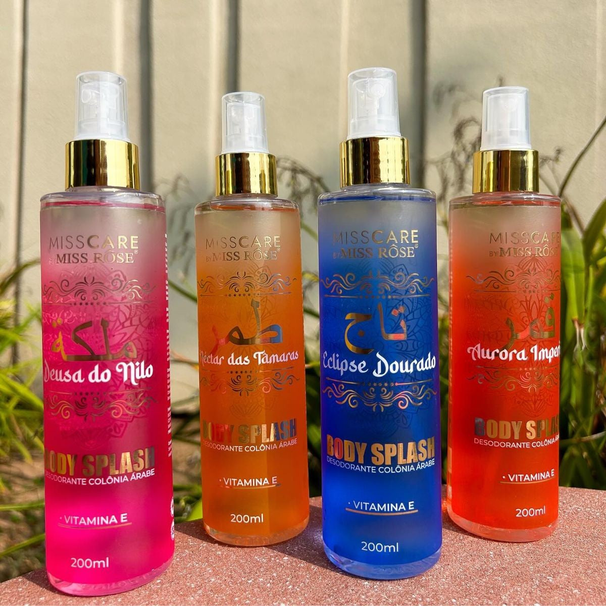 Body Splash Àrabe Colônia Miss Rôse