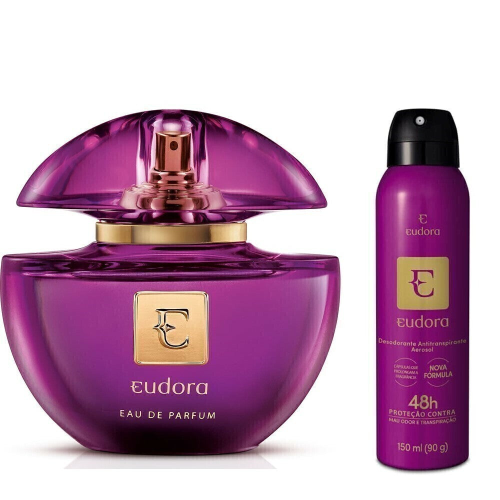 Perfume Eudora Eau de Parfum e Desodorante Aerosol